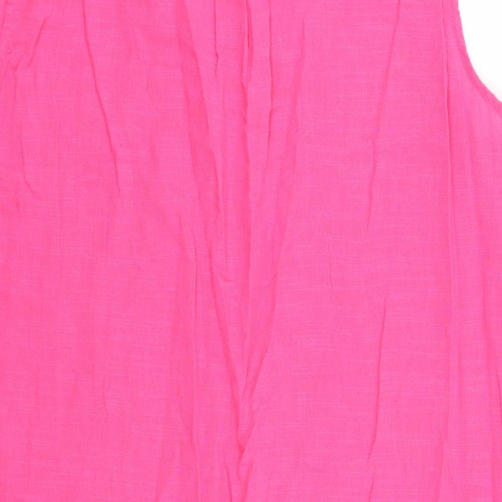 Marks & Spencer Womens Pink Fit & Flare Size 14
