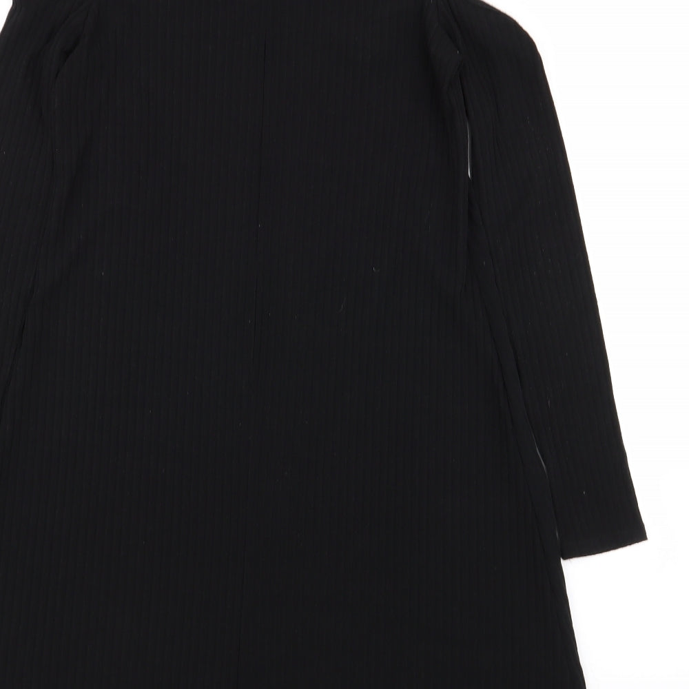 Boohoo Womens Black Fit & Flare Size 8