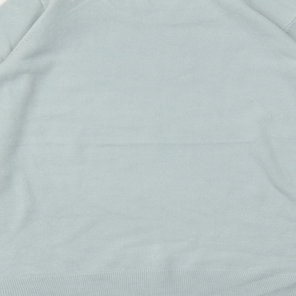 M&Co Womens Blue Pullover Jumper Size 12