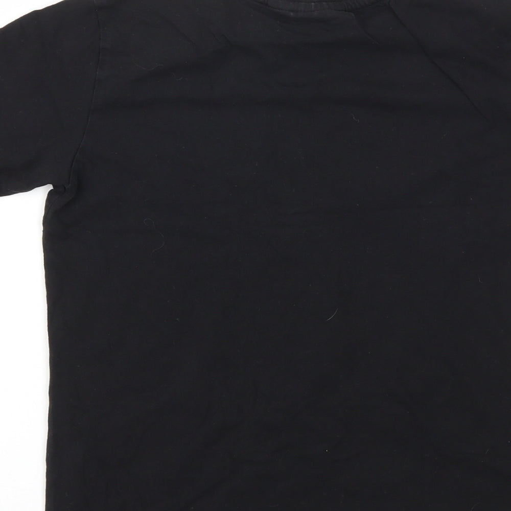 Primark Boys Black Basic T-Shirt Size 2XS
