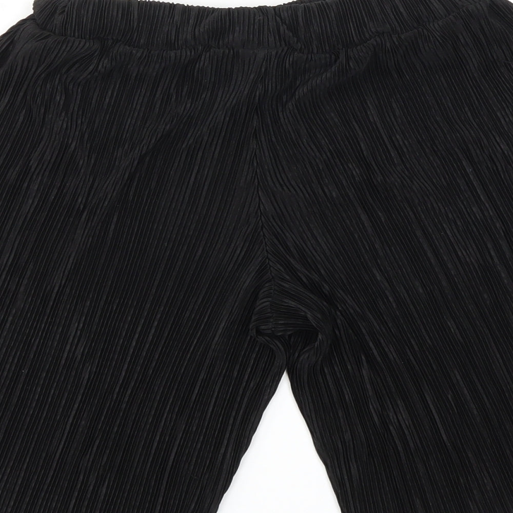 NEXT Girls Black Cut-Off Shorts Size 4 Years