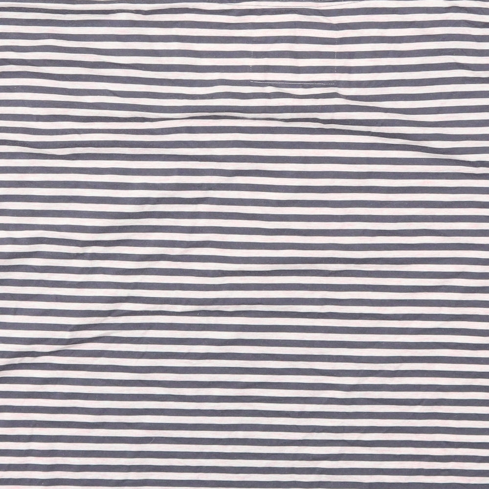 Debenhams Womens Multicoloured Striped Basic T-Shirt Size 14