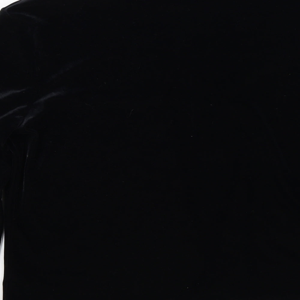 Marks & Spencer Womens Black Cape Jumper Size 14