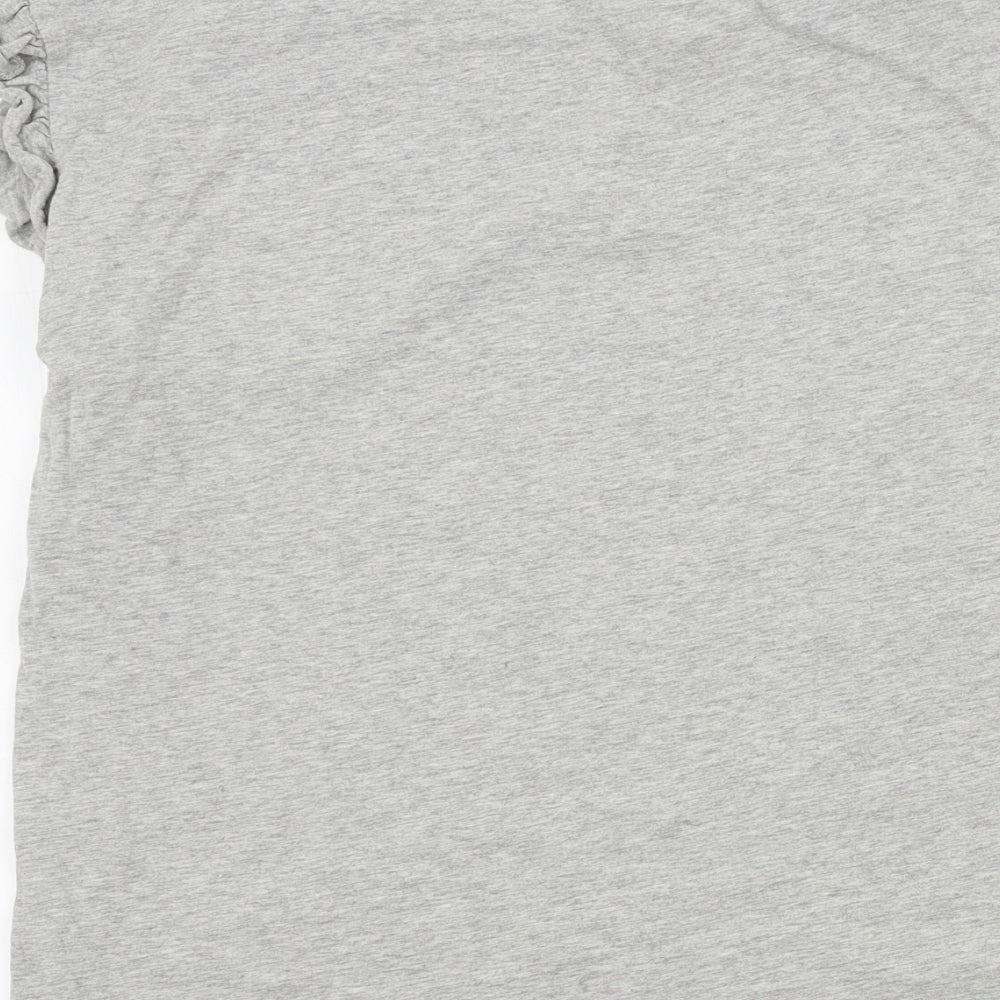 River Island Womens Grey Basic T-Shirt Size 8