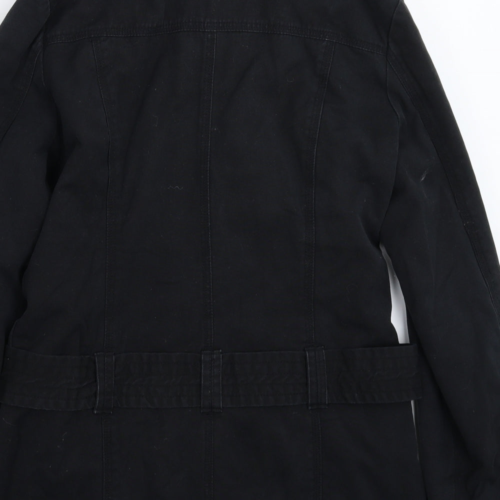 Dorothy Perkins Womens Black Jacket Coat Size 10