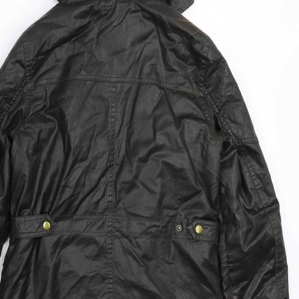 Marks & Spencer Womens Brown Jacket Coat Size 8