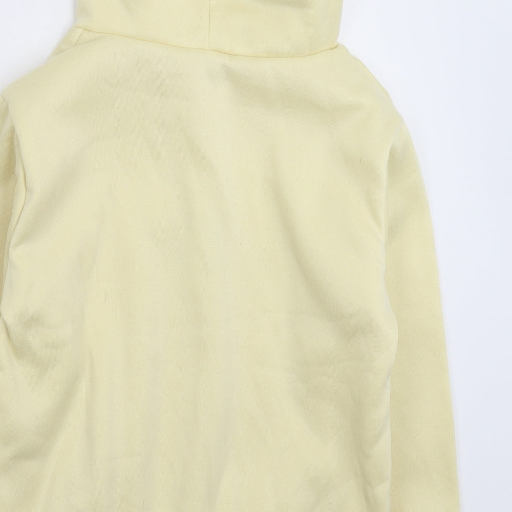 Preworn Womens Yellow Pullover Hoodie Size S