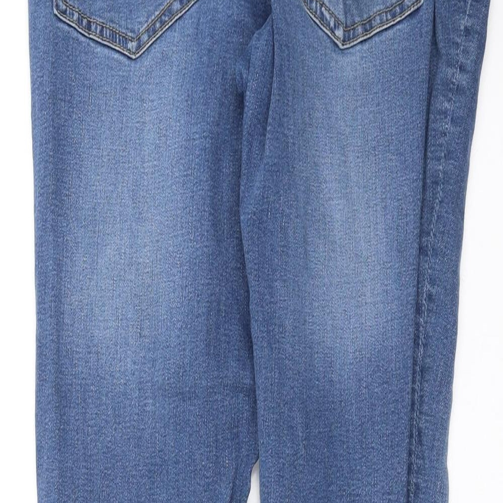 Waven Womens Blue Denim Skinny Jeans Size 14 L29 in