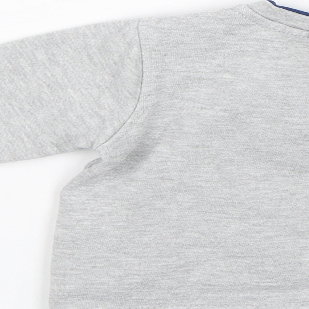 Ergee Baby Grey Pullover Jumper Size 6-9 Months - Seal