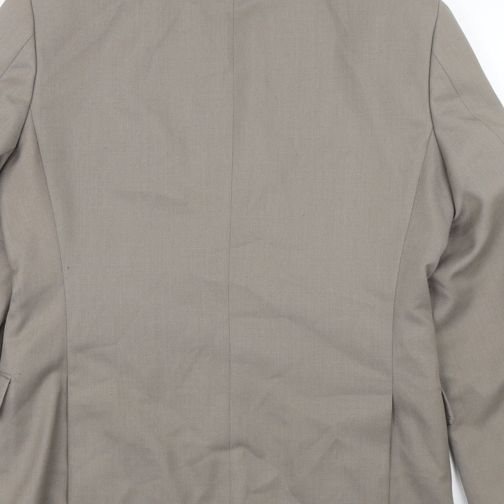 Marks & Spencer Mens Brown Jacket Suit Size 36