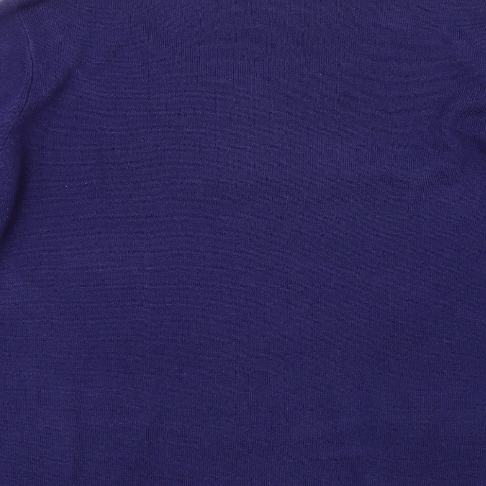Marks & Spencer Womens Purple Pullover Jumper Size 18