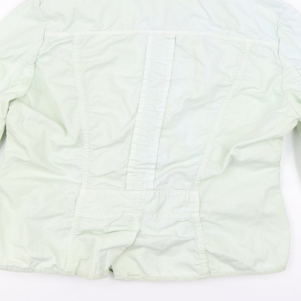 Not the same Womens Green Overcoat Coat Size 16