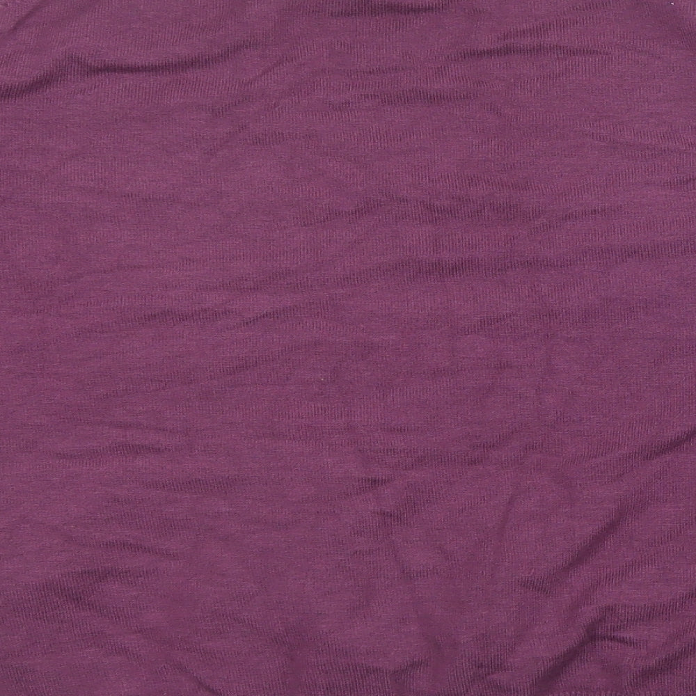 Marks & Spencer Womens Purple Knit Pullover Sweatshirt Size 22 - with stretch