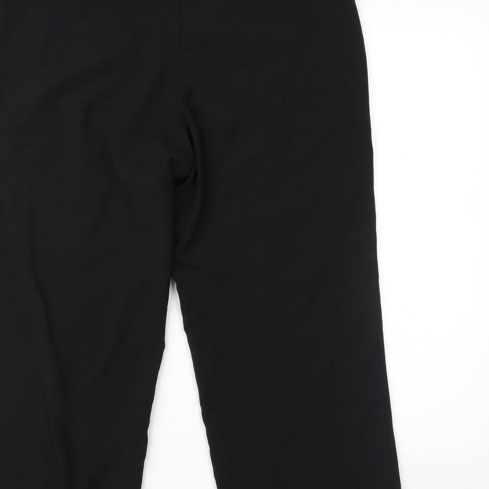 Sarah Hamilton Womens Black Trousers Size 14 L23 in