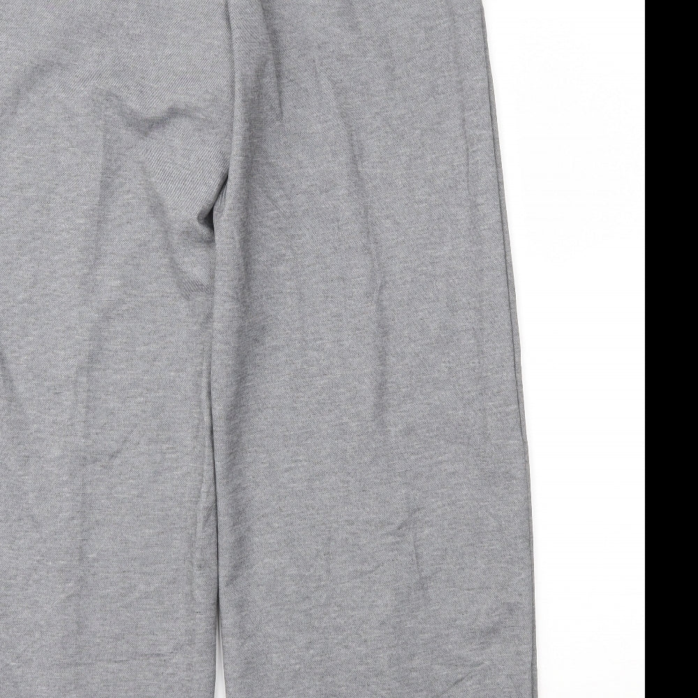 Marks and Spencer Womens Grey Trousers Size 12 L28 in