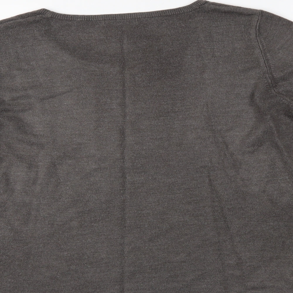 Matalan Womens Grey Pullover Jumper Size 14