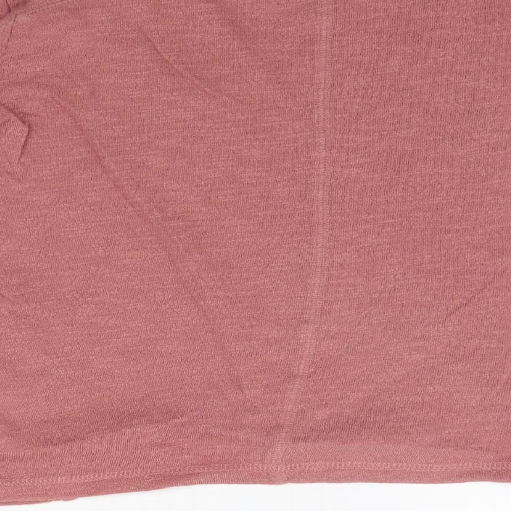 Only Womens Beige Basic T-Shirt Size M