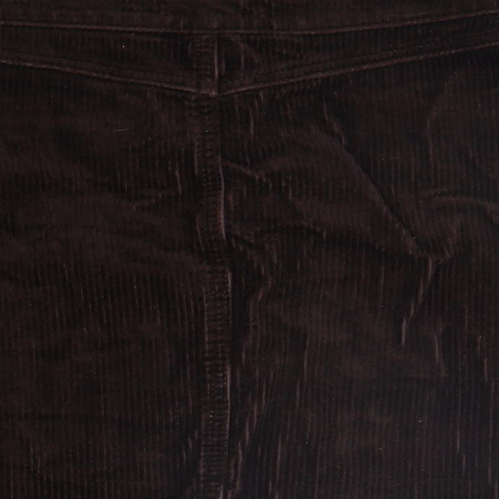 F&F Womens Brown A-Line Skirt Size 6