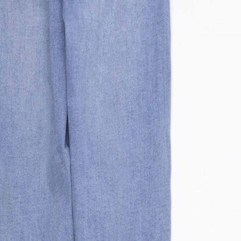 deniem co Womens Blue Skinny Jeans Size 4 L28 in