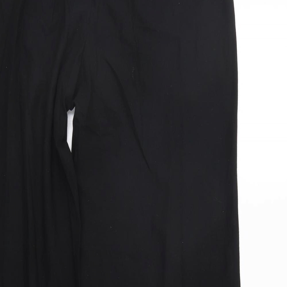 Marks & Spencer Womens Black Trousers Size 14 L29 in