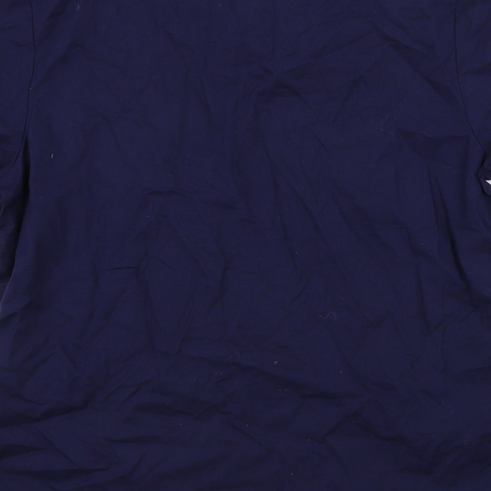 Plum Tree Womens Blue Basic T-Shirt Size 10