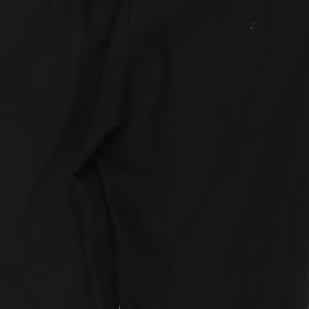 Very Womens Black Trousers Size 16 L25 in