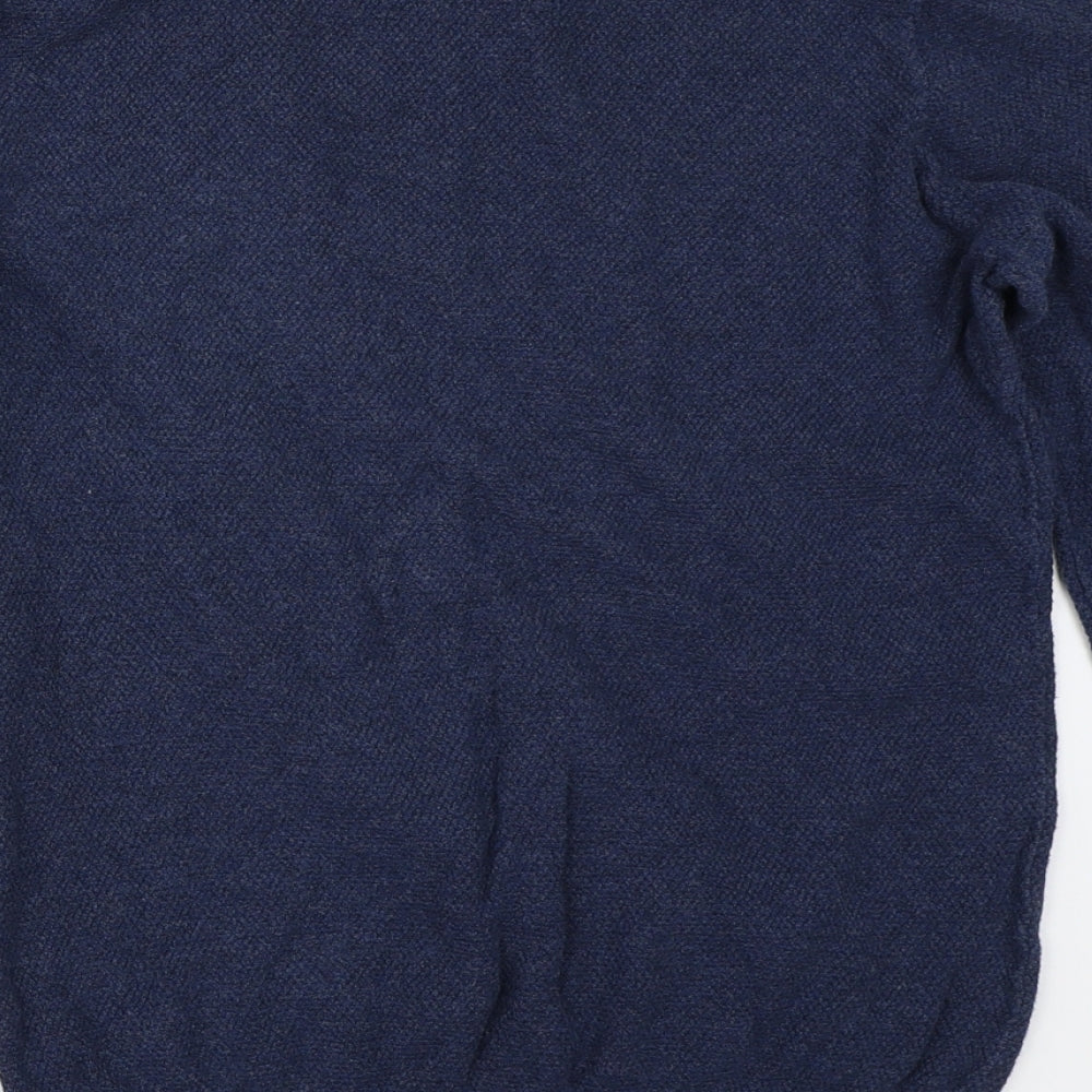 Pier One Mens Blue Pullover Jumper Size M