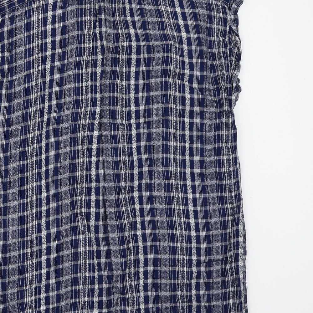 NEXT Womens Blue Basic Button-Up Size 6