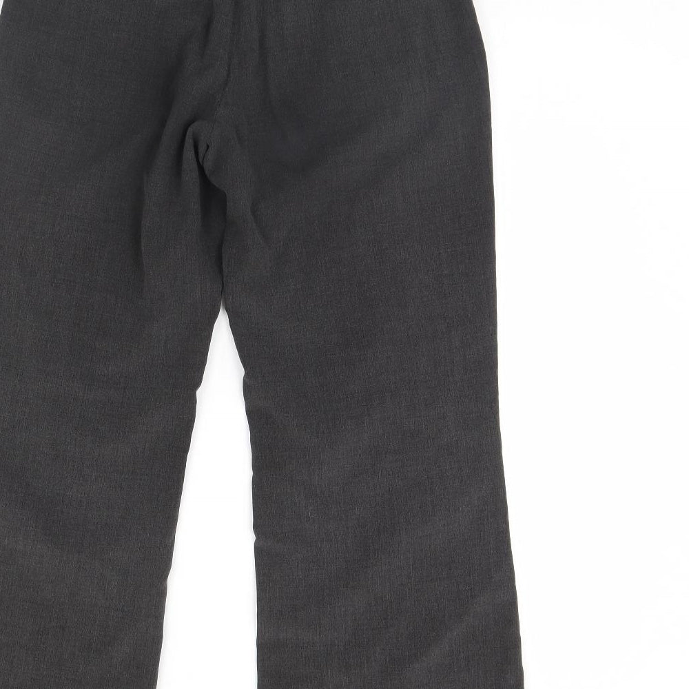 F&F Womens Grey Dress Pants Trousers Size 8 L28 in