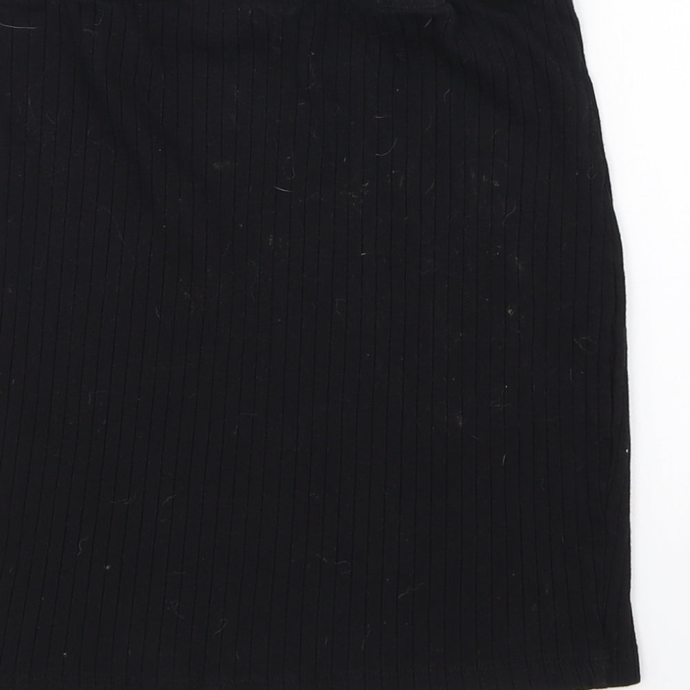 SHEIN Womens Black Straight & Pencil Skirt Size M