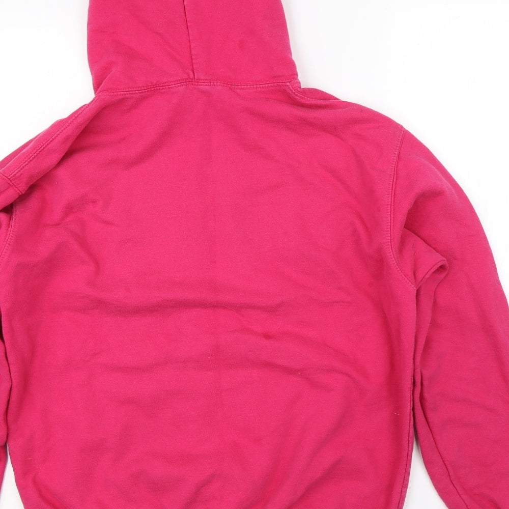 All We Do Womens Pink Pullover Hoodie Size M - keep calm