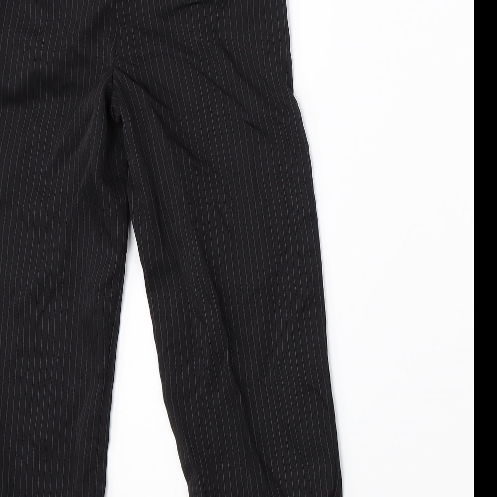 Duck & Goose Boys Black Striped Dress Pants Trousers Size 6 Years