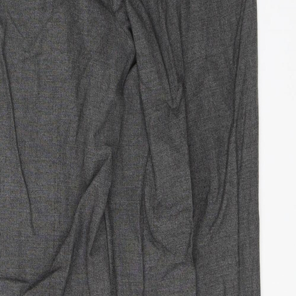 Linea Womens Grey Dress Pants Trousers Size 10 L30 in