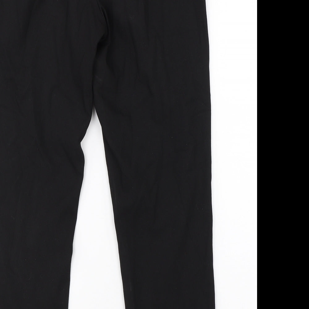 Next Womens Black Dress Pants Trousers Size 10 L26 in