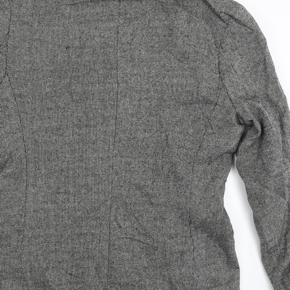 Twisted Soul Womens Grey Jacket Size 36