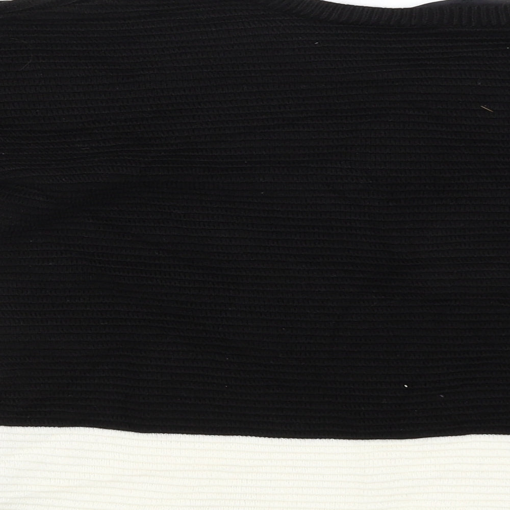 New Look Womens Black Pullover Jumper Size 8