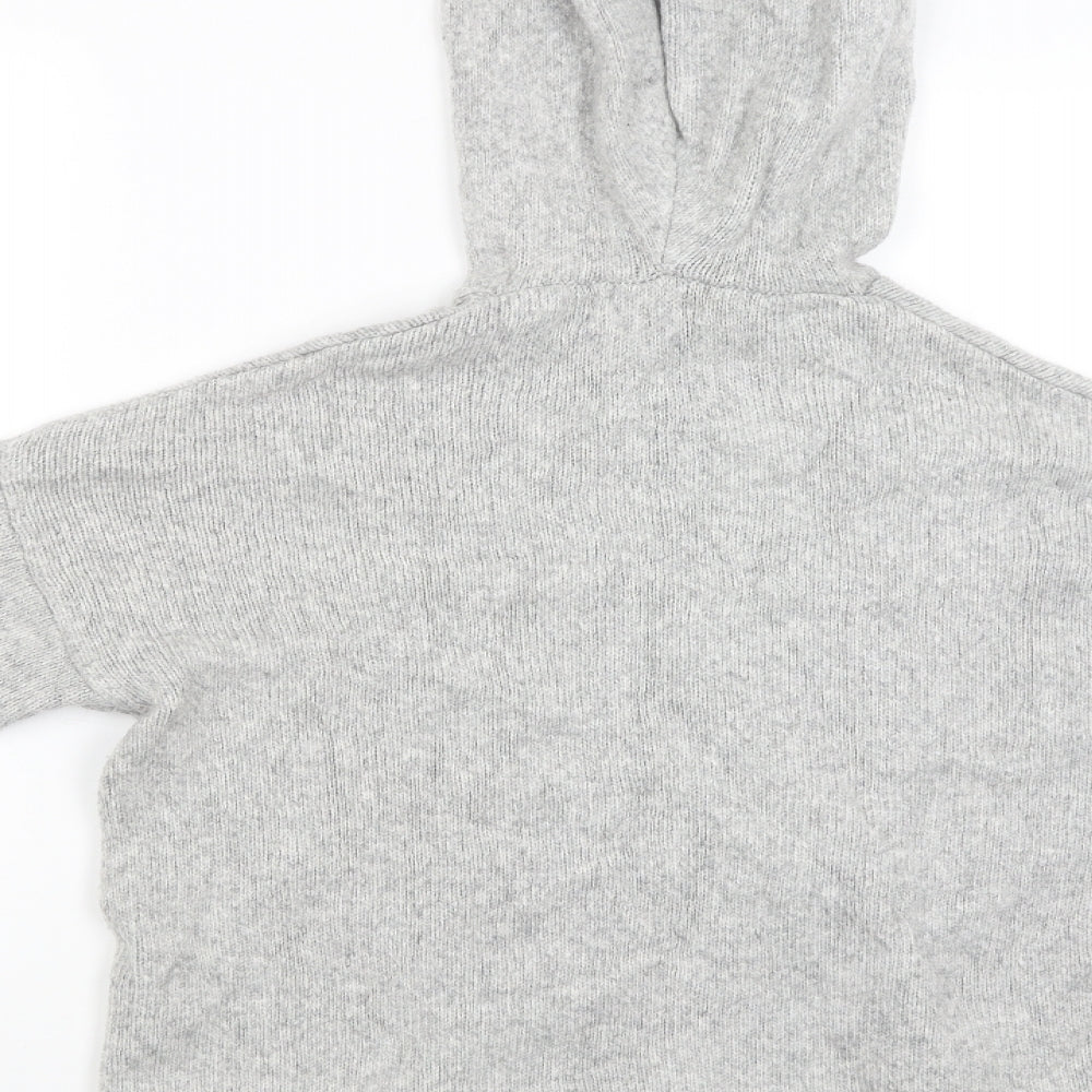 H&M Womens Grey Pullover Hoodie Size XS