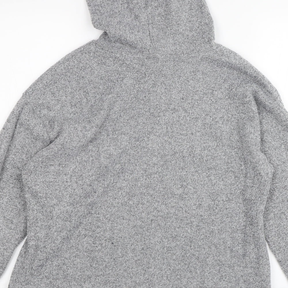 George Womens Grey Pullover Hoodie Size S