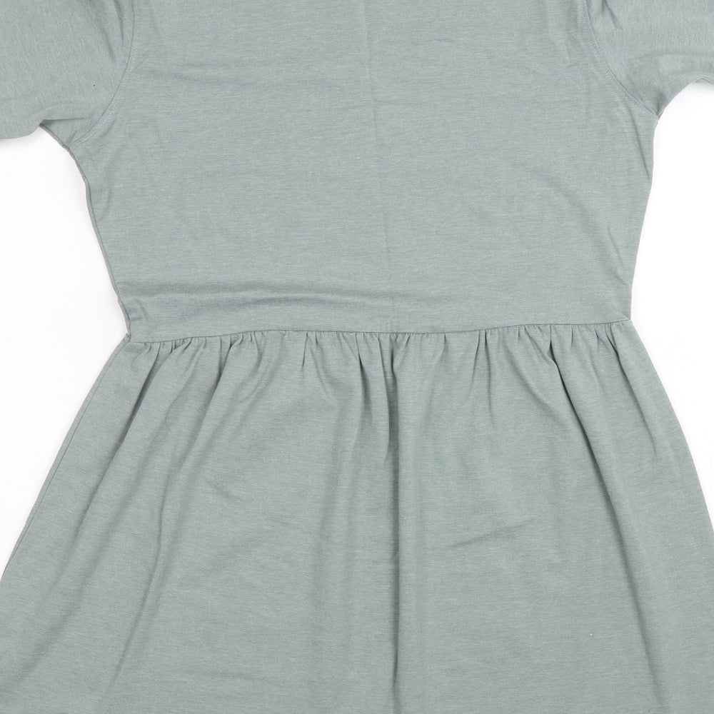 Missguided Womens Green Shift Size 4