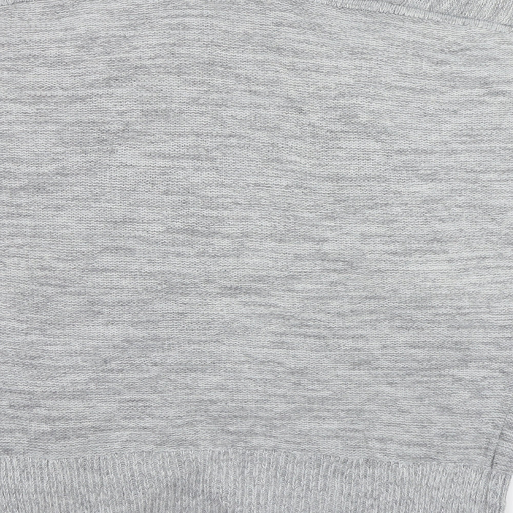 Next Womens Grey Cardigan Jumper Size S