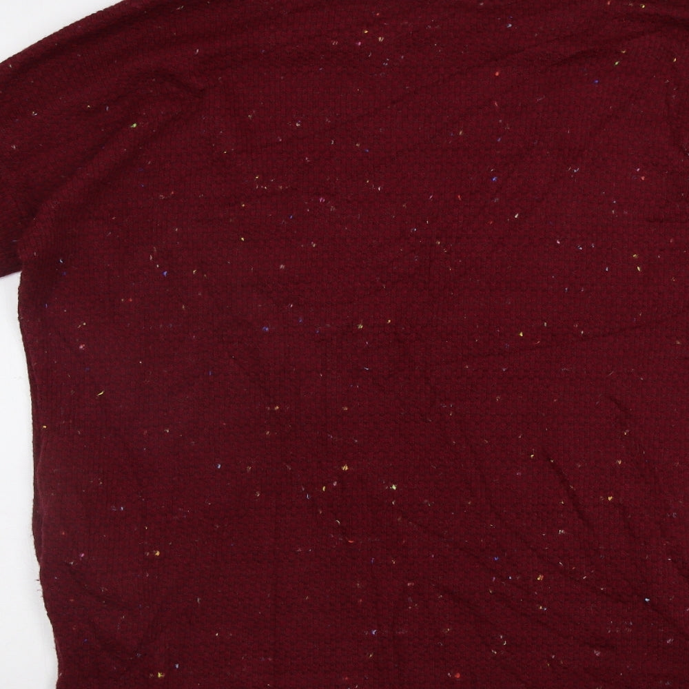Preworn Womens Red Pullover Jumper Size L
