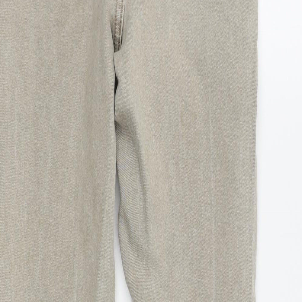 George Womens Beige Skinny Jeans Size 8 L25 in