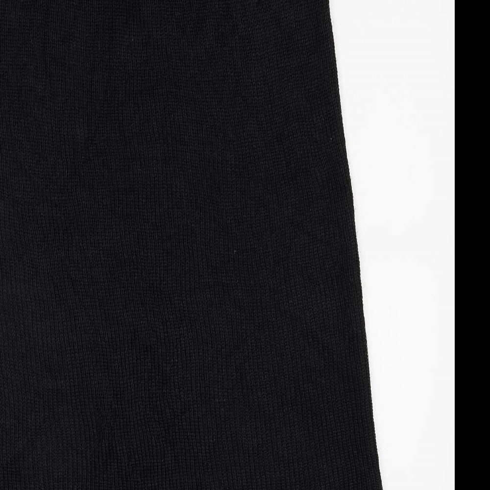 jeffery Rogers Womens Black A-Line Skirt Size M