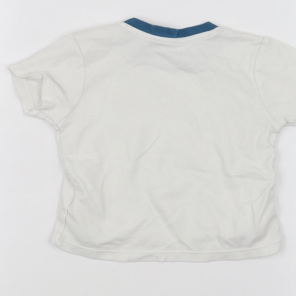 Ladybird Baby White Basic T-Shirt Size 12-18 Months