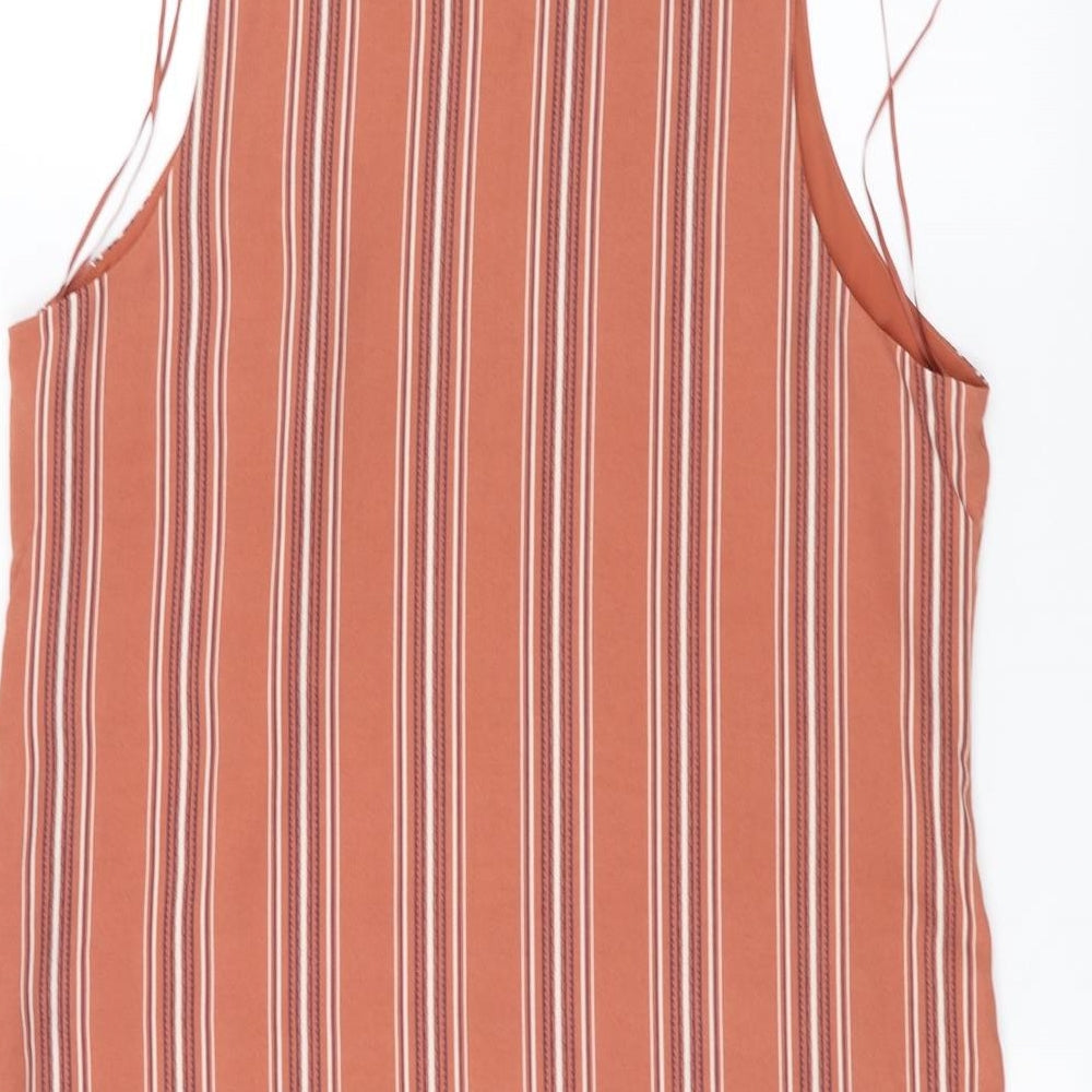 New Look Womens Pink Basic Blouse Size 14