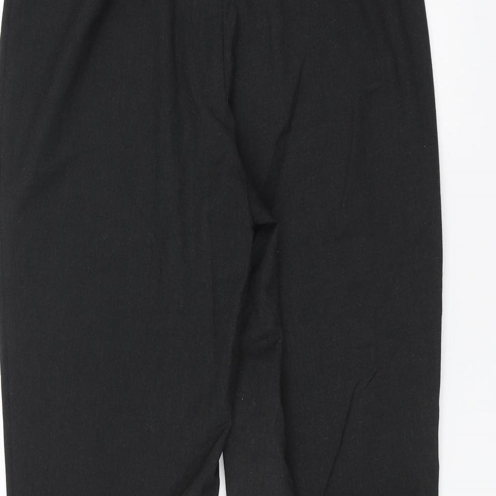 Marks & Spencer Womens Black Trousers Size 10 L25 in