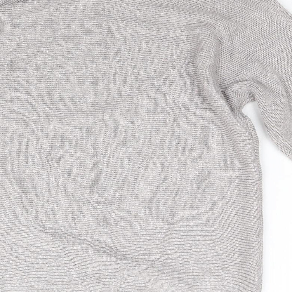 H&M Womens Beige Knit Pullover Jumper Size XS