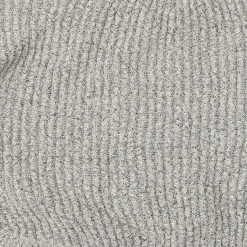 Only Womens Grey Striped Pullover Jumper Size L