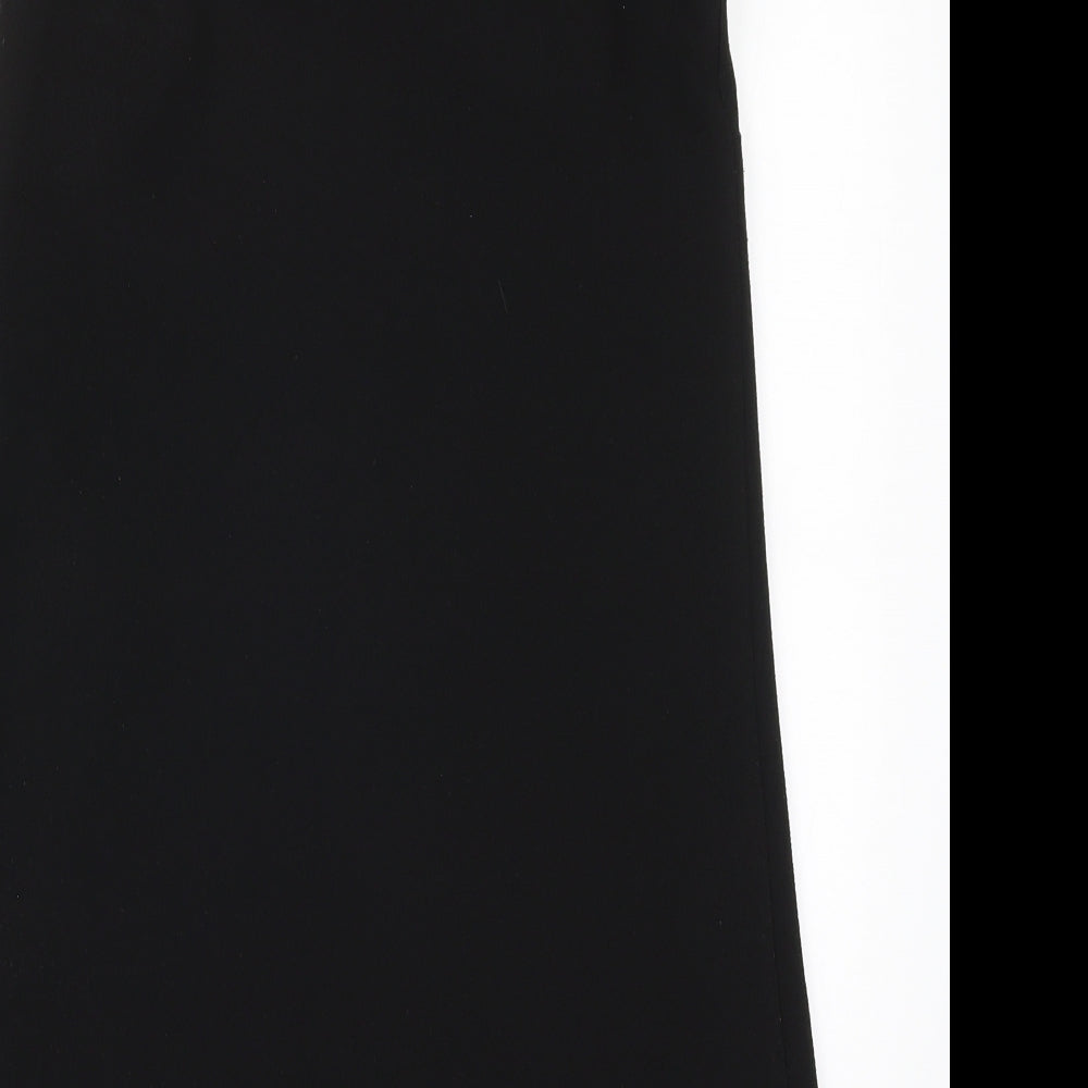 Atmosphere Womens Black A-Line Size 6