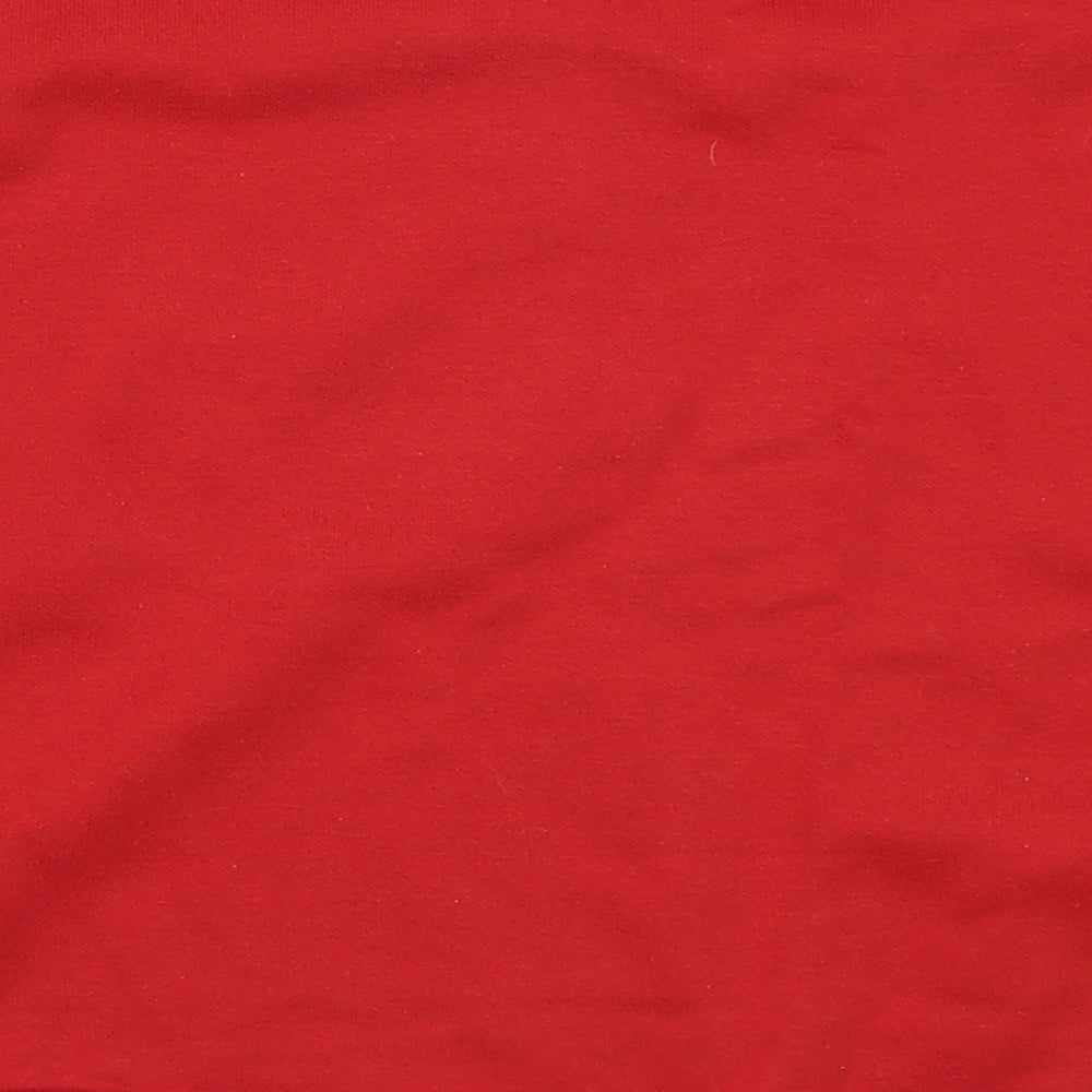 Primark Womens Red Pullover Sweatshirt Size 6